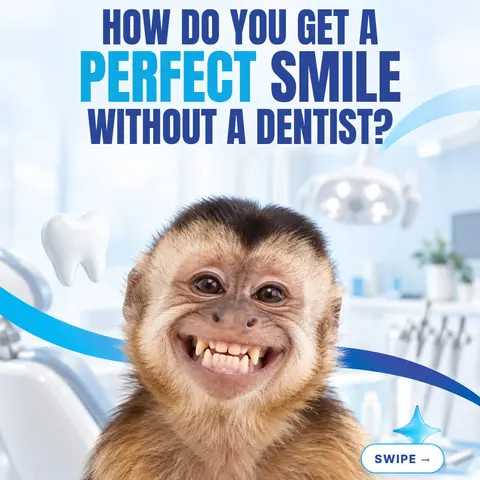 How do you get a perfect smile without seeing a dentist? Swipe and see. 🐒 Lemon juice, charcoal powder and other whitening tricks you see o